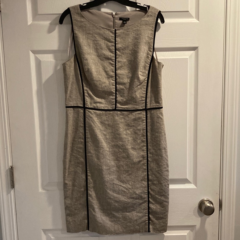 Ann Taylor Linen Dress, Sz 12